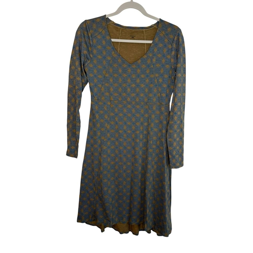 Horny Toad Green Marley Outdoor Dress Long‎ Sleeve Size Small